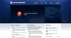Desktop Screenshot of hutni-montaze.cz